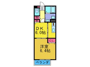 メゾン高野の物件間取画像